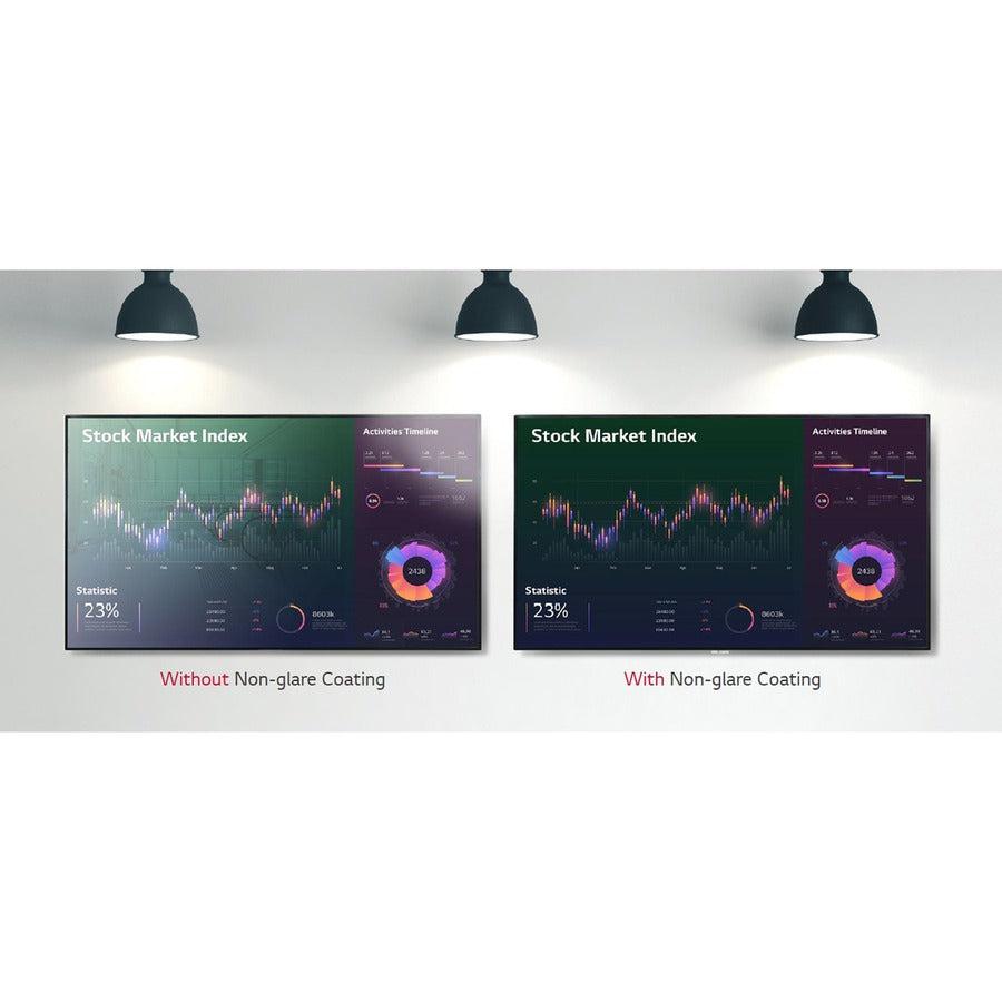 Lg 86Uh5F-H Signage Display Digital Signage Flat Panel 2.18 M (86") Ips Wi-Fi 500 Cd/M² 4K Ultra Hd Black Web Os 24/7