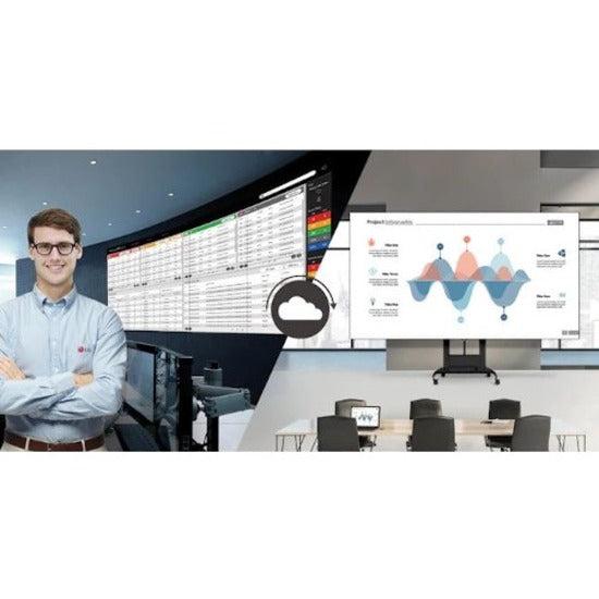 Lg Laec015-Gn Signage Display Digital Signage Flat Panel 3.45 M (136") Led Wi-Fi 500 Cd/M² Full Hd Black