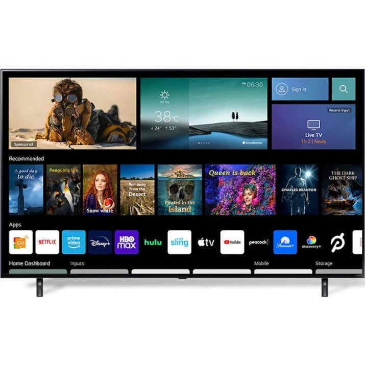 Lg Uqa 65Nano75Uqa 65" Smart Led-Lcd Tv - 4K Uhdtv - Black