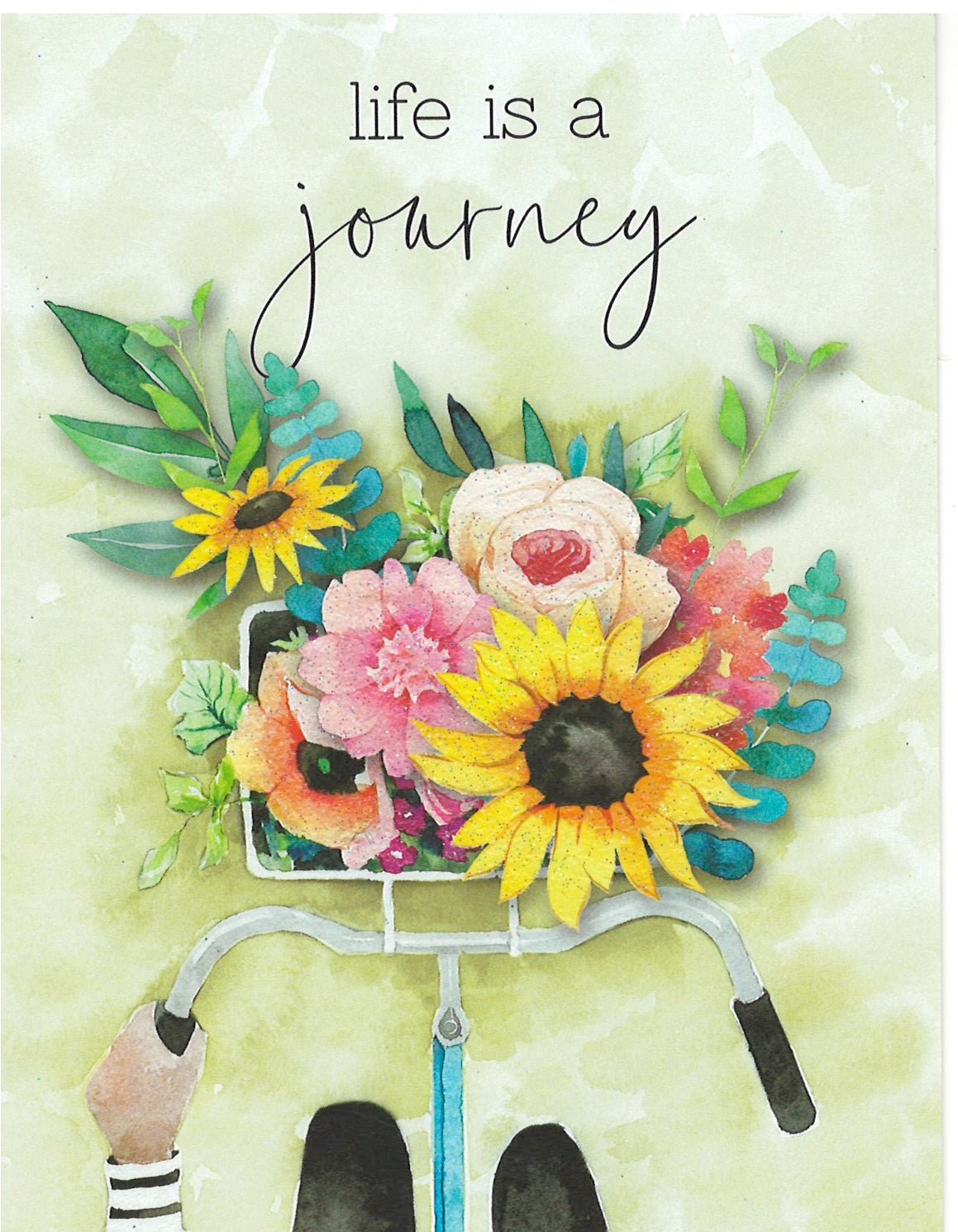 Life Is A Journey Encouragement Card