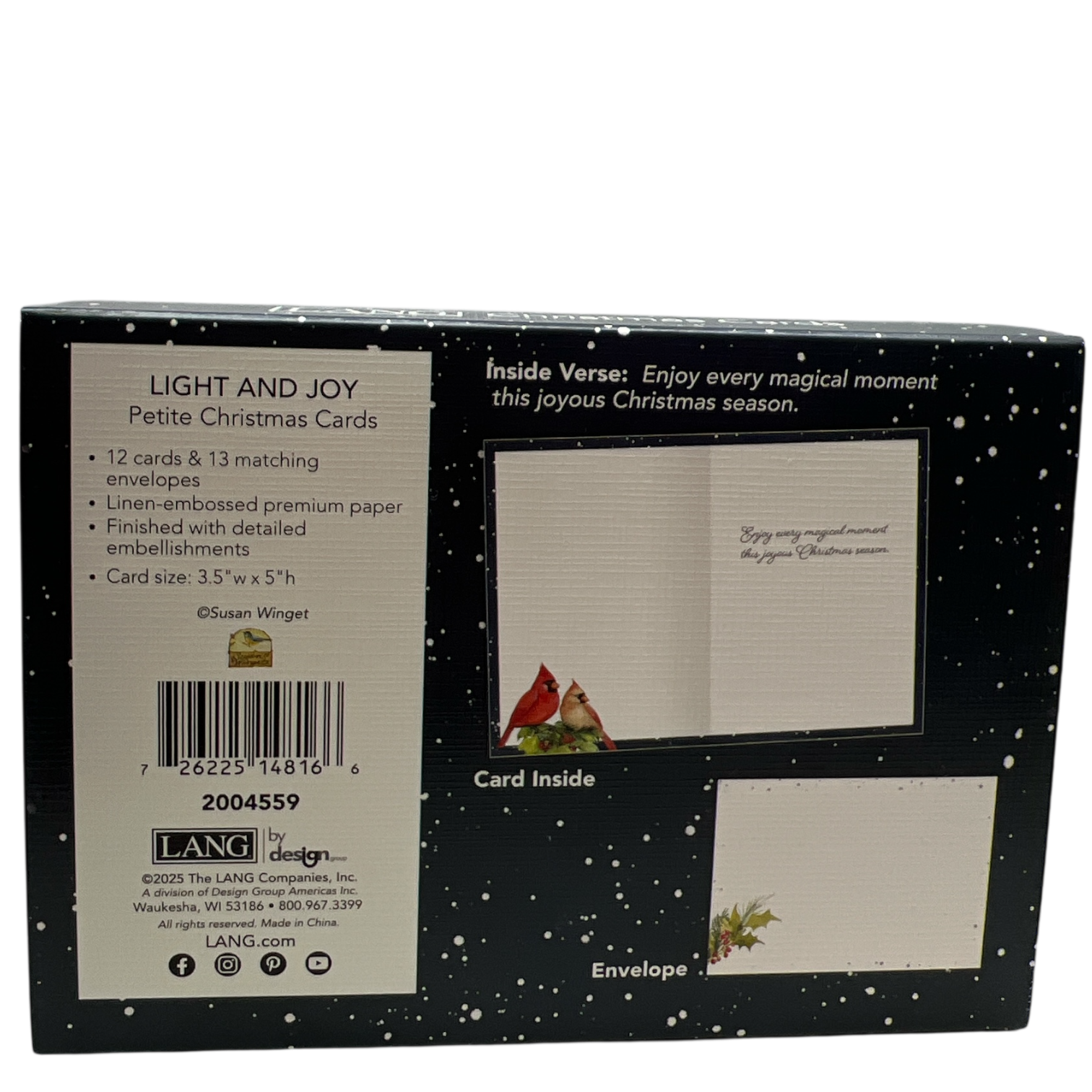 Light and Joy Petite Christmas Cards