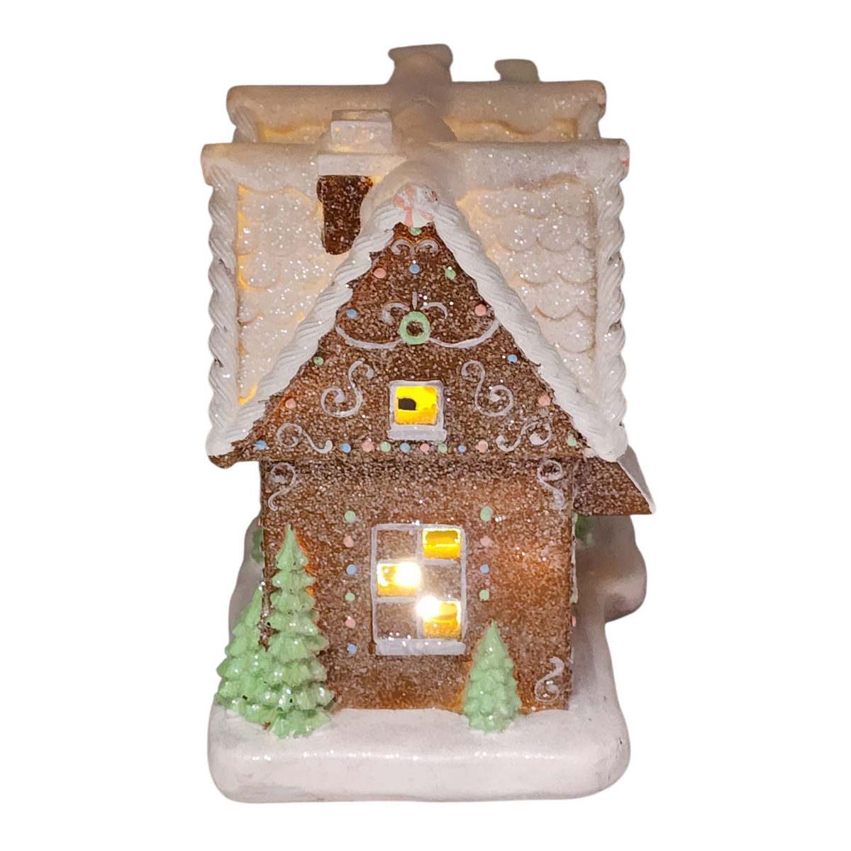 Lighted Gingerbread House - Bakery