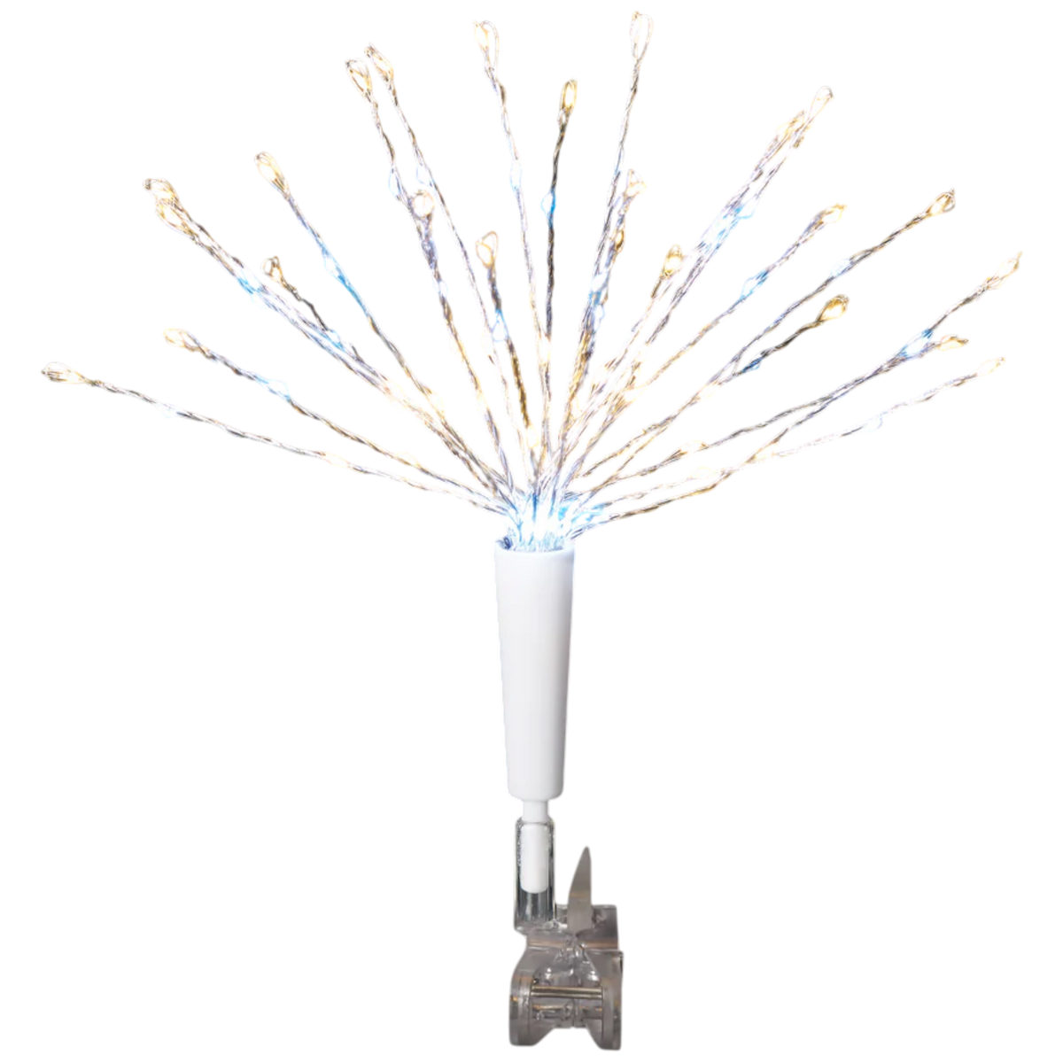 Lighted Two-Tone Burst Clip-On Treetopper
