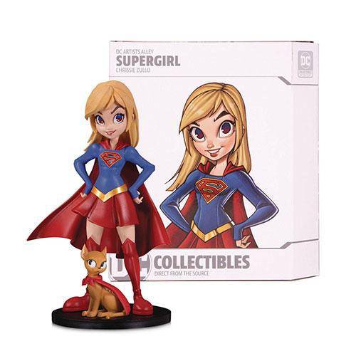 Limited Edition DC Artists' Alley Supergirl PVC Figure by Chrissie Zullo