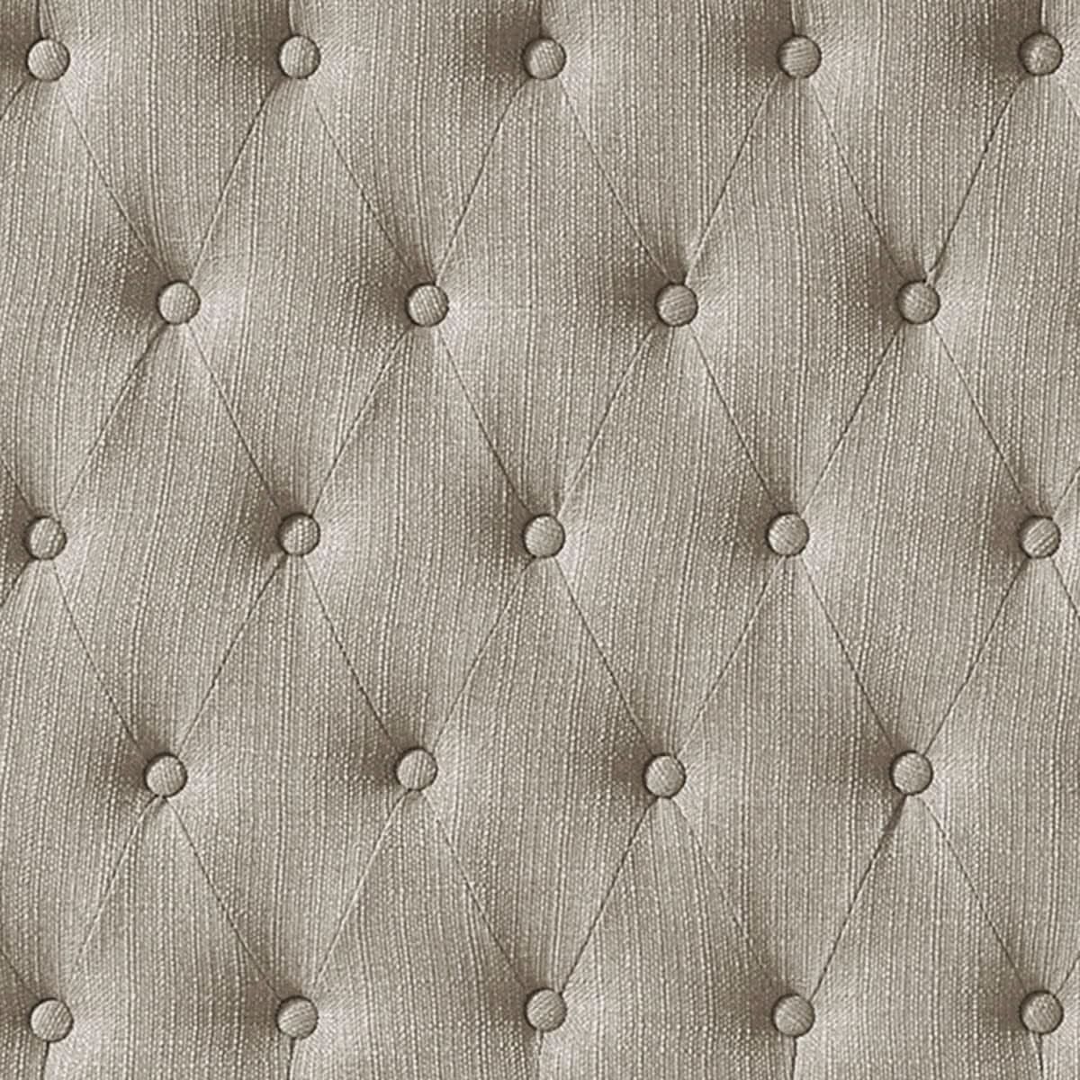 Linen Upholstered Tufted King Headboard for Stylish Comfort