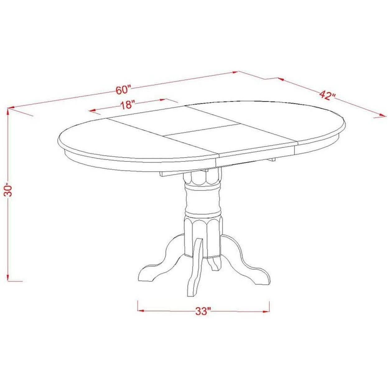 Linen White Round Wooden Dining Table For Dining Room