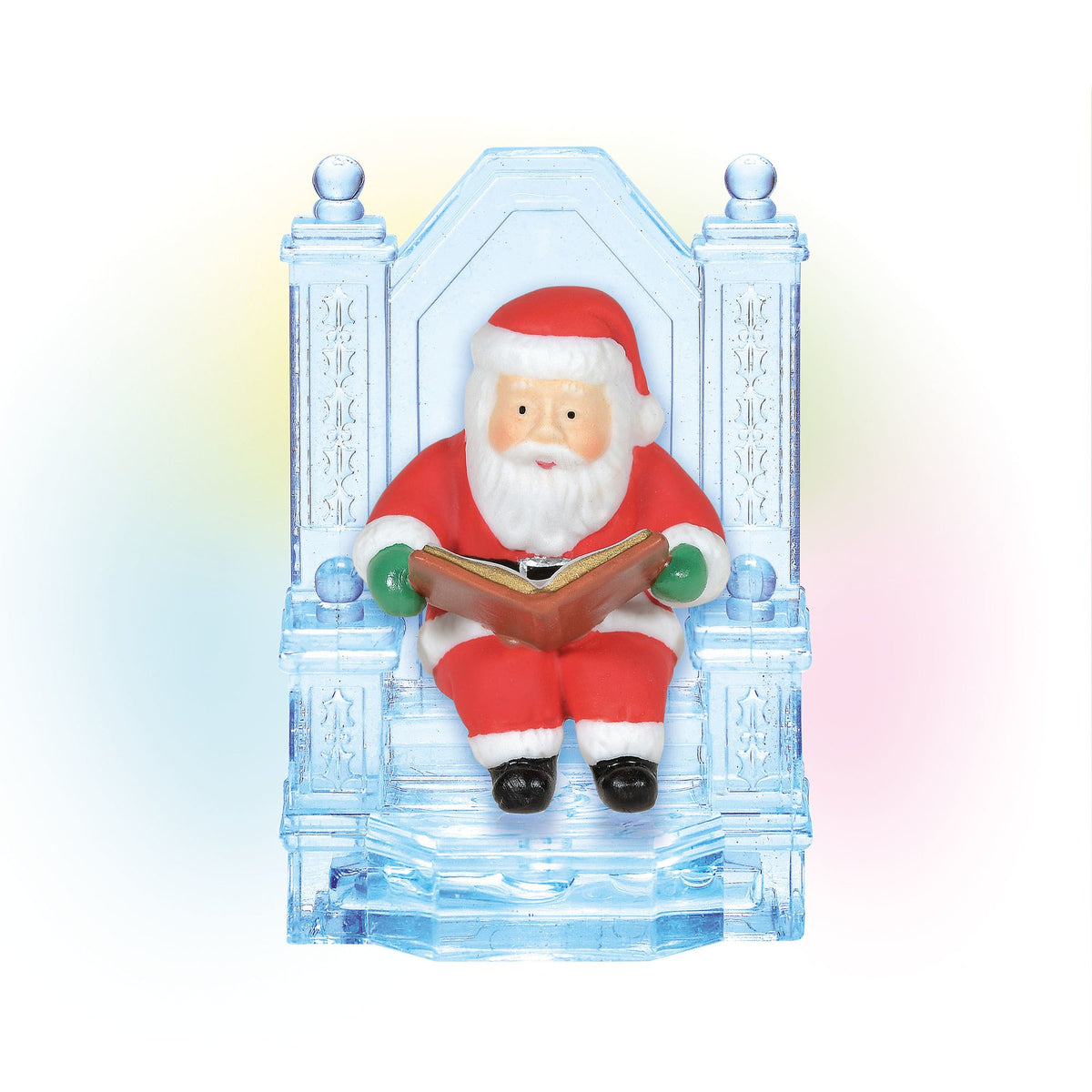 Lit Ice Castle Throne