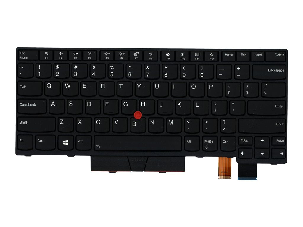 Lite-On - Notebook replacement keyboard - with Trackpoint, UltraNav - backlit - QWERTY - US - FRU, ASM - for ThinkPad