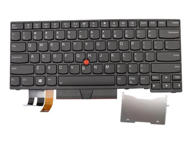 Lite-On - Notebook replacement keyboard - with Trackpoint - backlit - QWERTY - US - FRU - for ThinkPad E480; E490; L380;