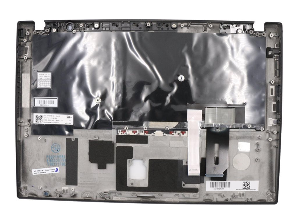 Lite-On SN5381BL2 - Notebook replacement keyboard - with Trackpoint - backlit - QWERTY - US - black - FRU