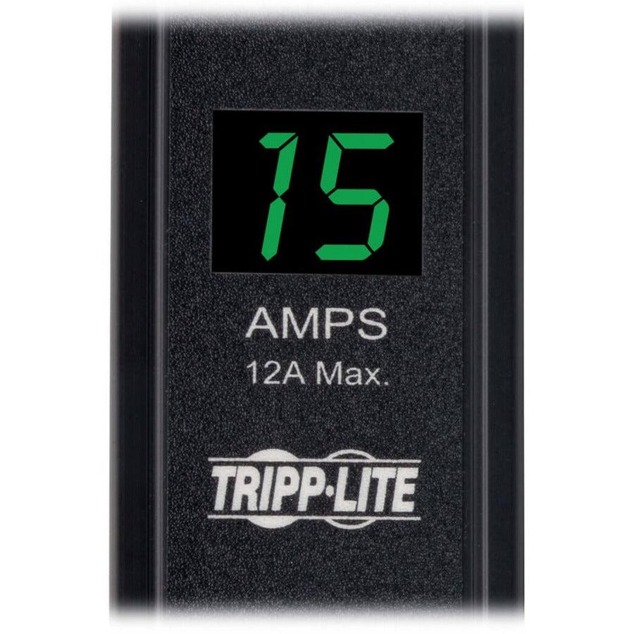 Local Metered PDU 1.4kW - Vertical Power Distribution Unit with Digital Display | Tripp Lite PDUMV15