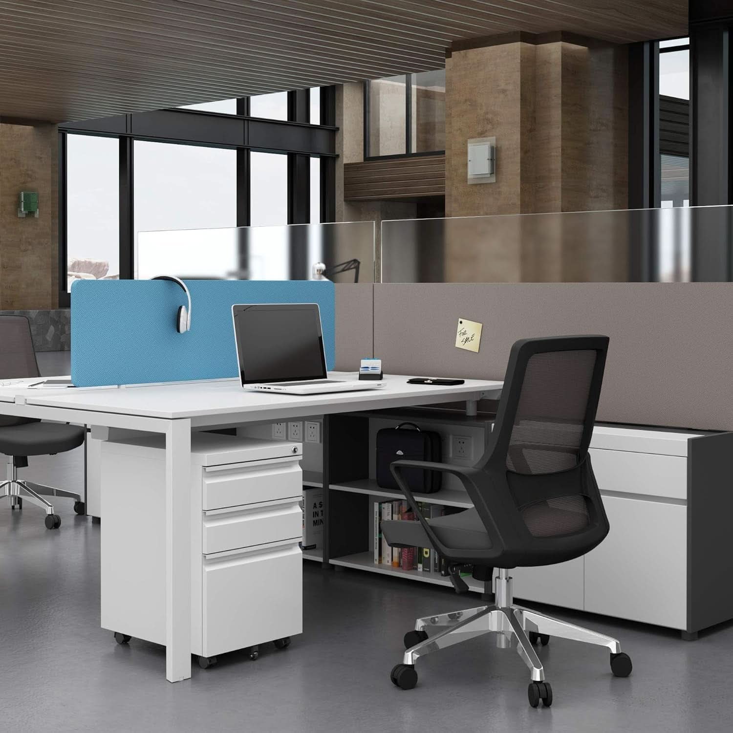 Locking Mobile File Cabinet On Wheels 3 Drawer Metal