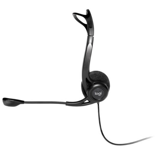 Logitech 960 Usb Computer Headset Wired Head-Band Calls/Music Usb Type-A Black