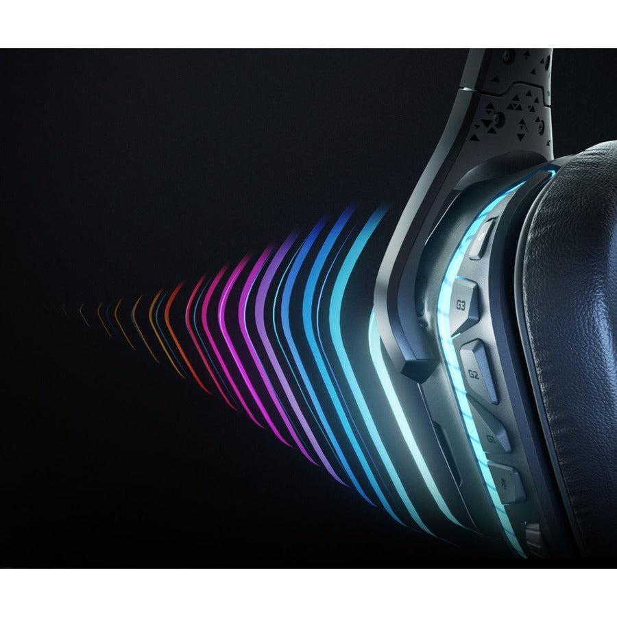 Logitech 981-000742 G Series G935 Wireless 7.1 Surround Sound LIGHTSYNC Gaming Headset
