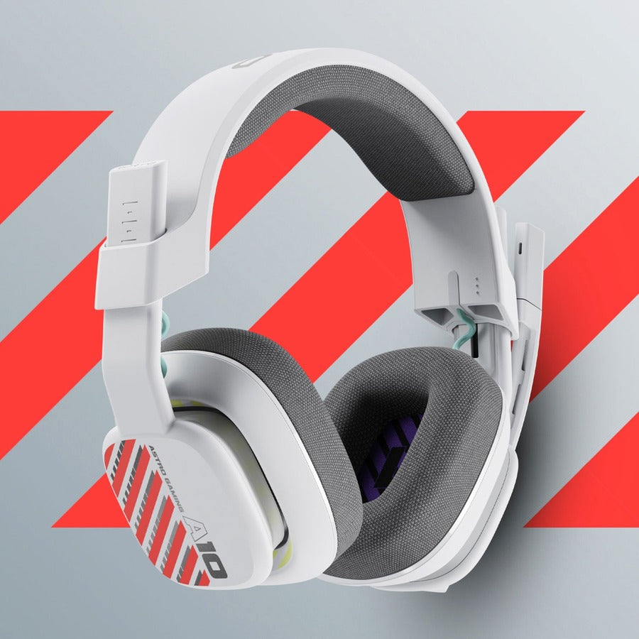 Logitech A10 G2 Game Headset 939-002062 - PlayStation Stereo Gaming Headphones White | TechSoft
