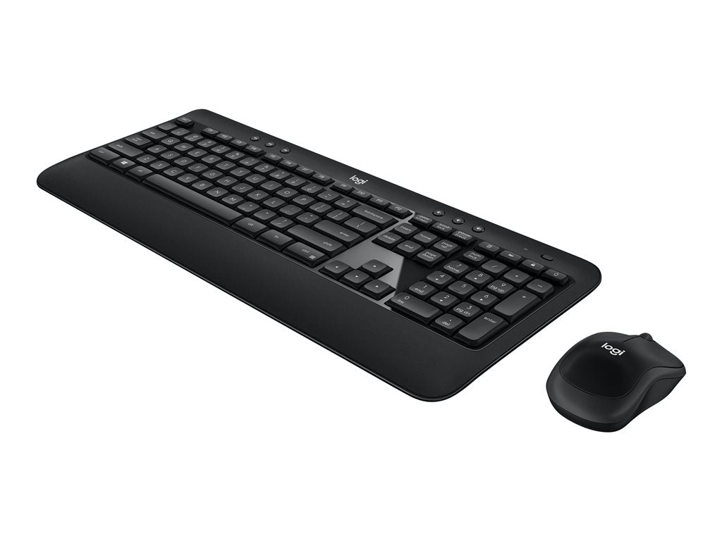 Logitech Advanced Combo - Keyboard and mouse set - backlit - wireless