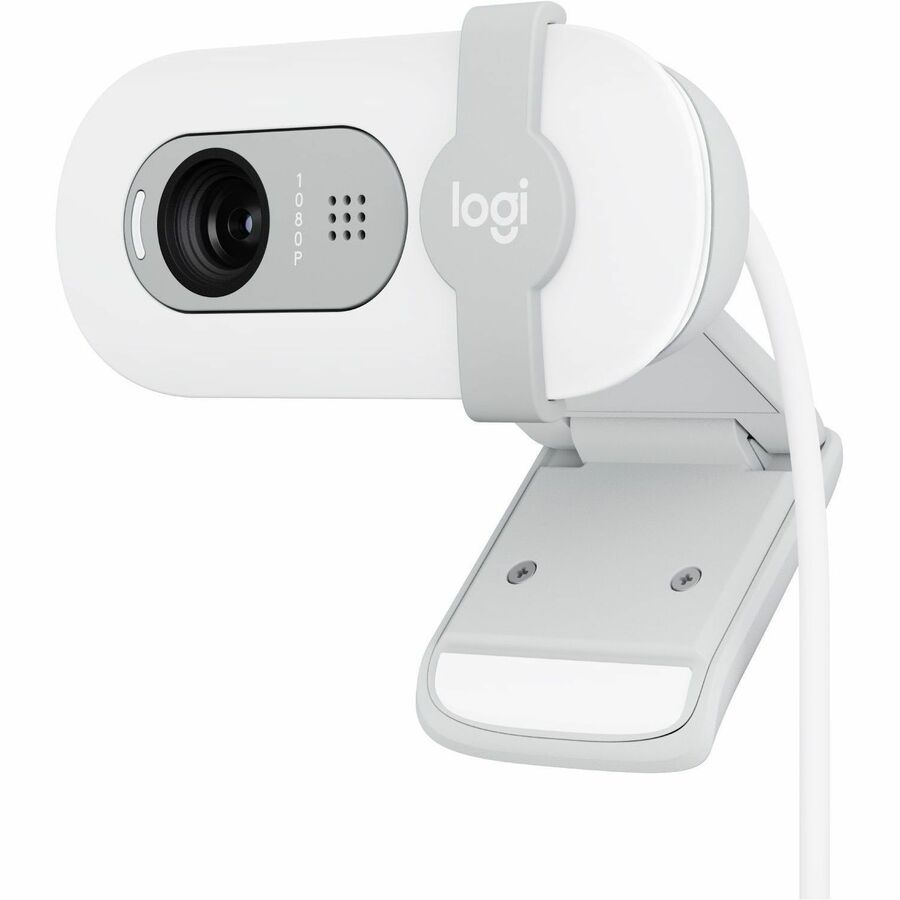Logitech BRIO 100 Webcam - 2 Megapixel - Off White - USB Type A - 1 Pack(s) - 1920 x 1080