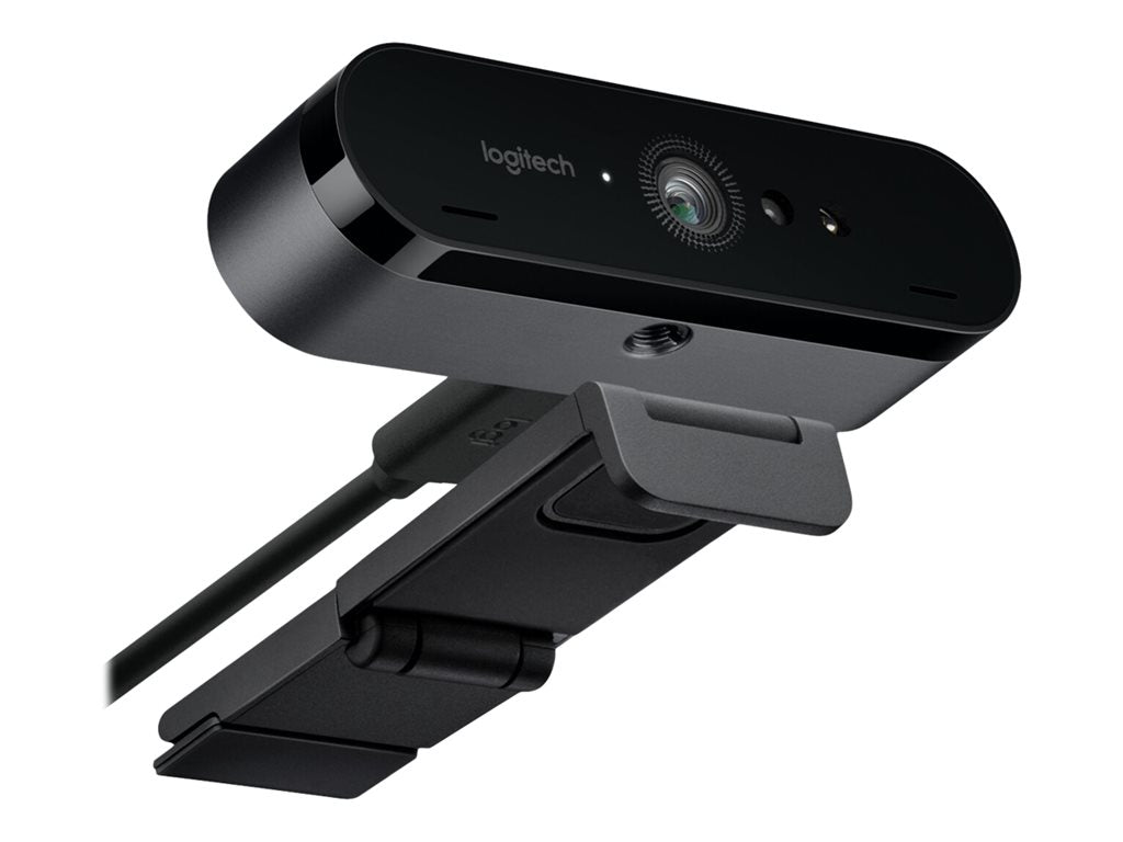 Logitech BRIO STREAM - Live streaming camera - color - 4096 x 2160 - 1080p, 4K - audio - USB
