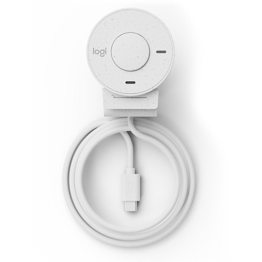 Logitech BRIO Webcam - 2 Megapixel - 30 fps - Off White - USB Type C - Retail