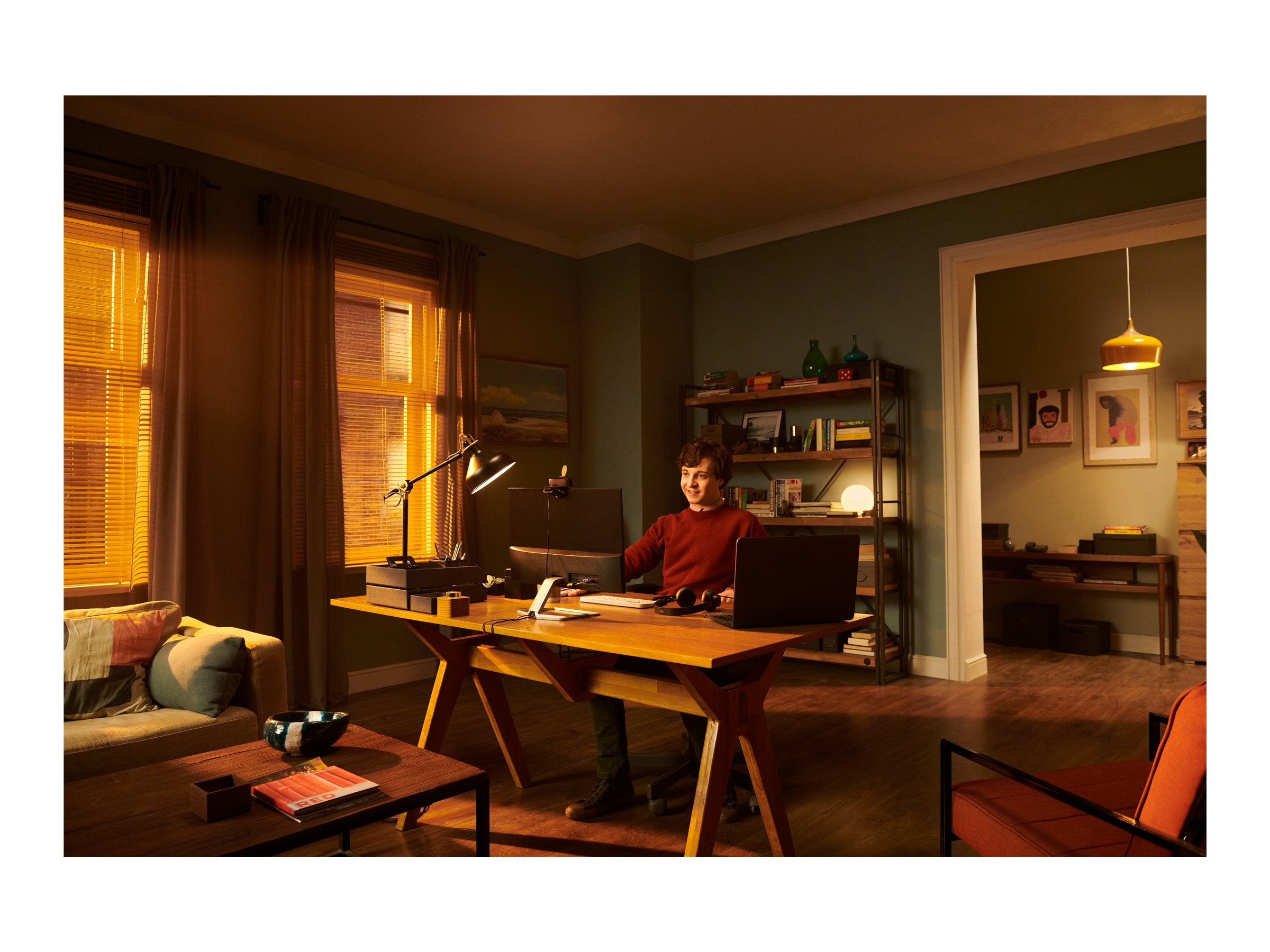 Logitech C920S HD Pro - Webcam - color - 1920 x 1080 - audio