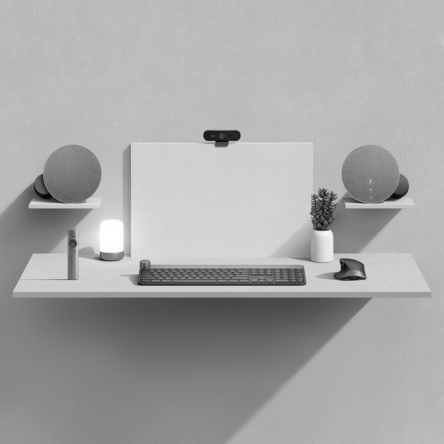 Logitech Craft Keyboard Rf Wireless + Bluetooth Black, Grey