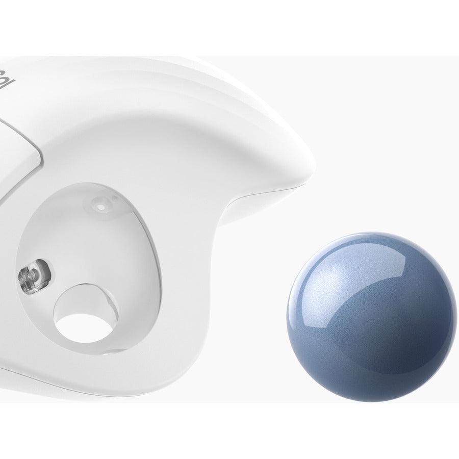 Logitech Ergo M575 for Business (Off-White) - Brown Box