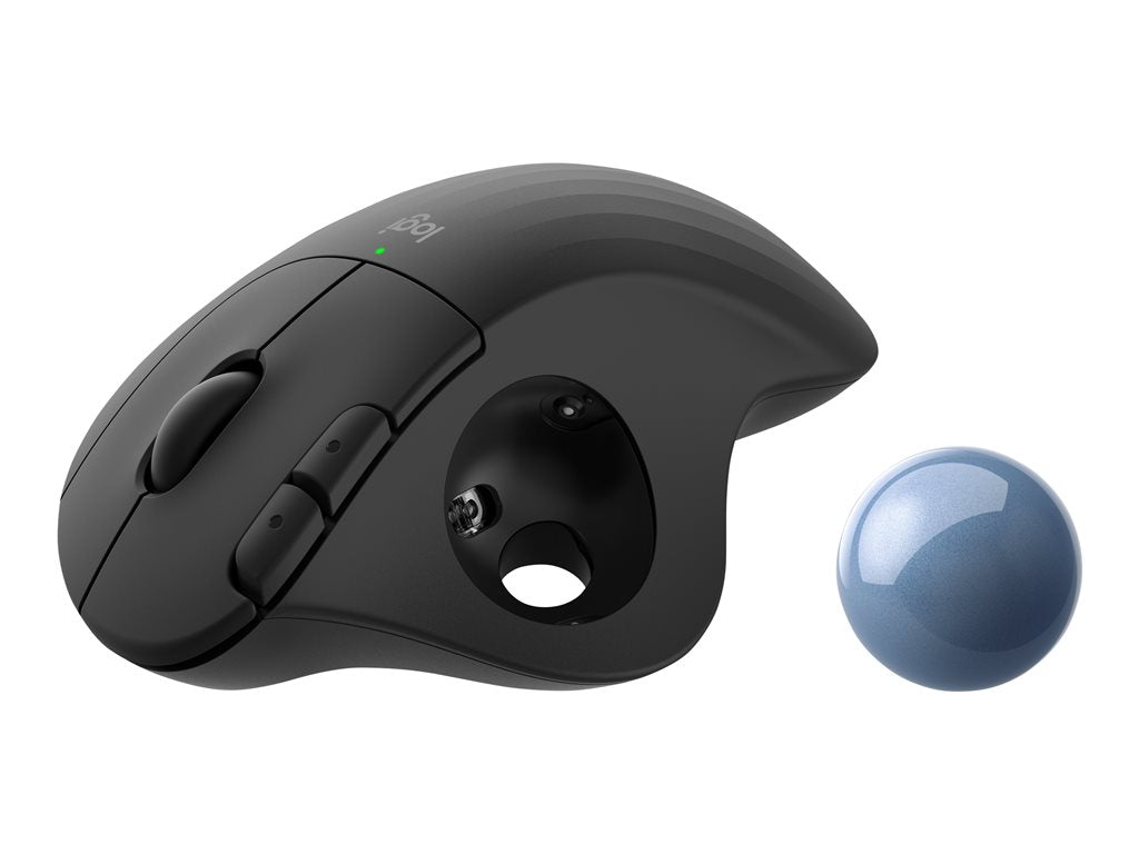 Logitech Ergo Series ERGO M575 - Trackball - optical - 5 buttons - wireless - Bluetooth, 2.4 GHz - USB wireless receiver