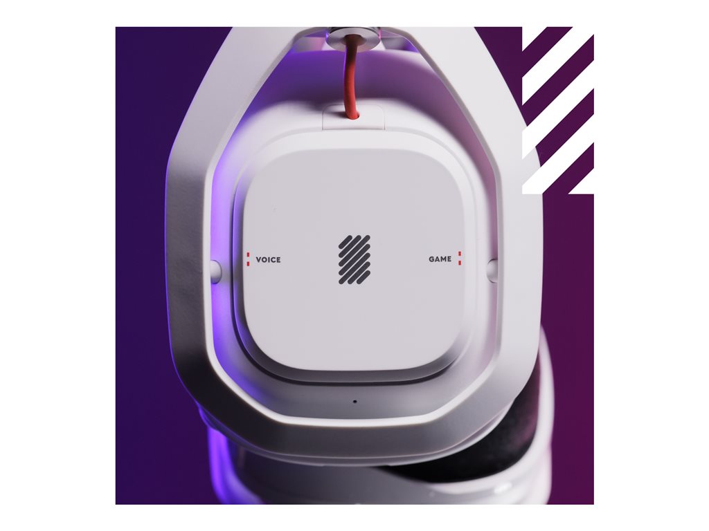 Logitech G Astro A50 - 5th generation - headset - full size - Bluetooth / LIGHTSPEED - wireless - white