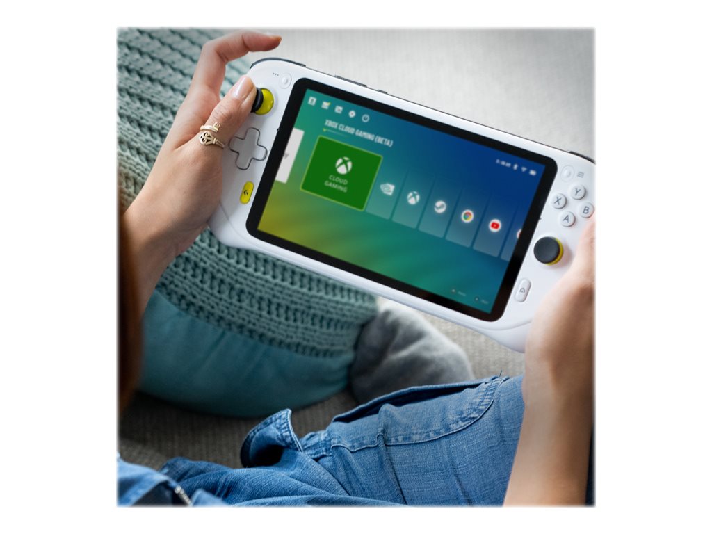 Logitech G Cloud Gaming Handheld, Portable Gaming Console with Long-Battery Life, 1080P 7-Inch Touchscreen, Lightweight