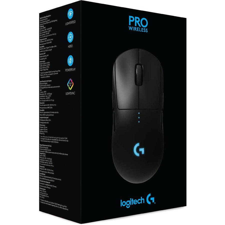 Logitech G G Pro Wireless Gaming Mouse Ambidextrous Rf Wireless Optical 16000 Dpi