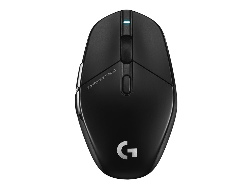 Logitech G G303 Shroud Edition - Mouse - optical - wireless, wired - USB, 2.4 GHz - USB Logitech LIGHTSPEED receiver