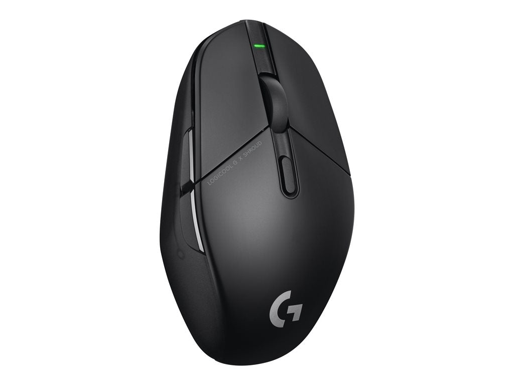 Logitech G G303 Shroud Edition - Mouse - optical - wireless, wired - USB, 2.4 GHz - USB Logitech LIGHTSPEED receiver