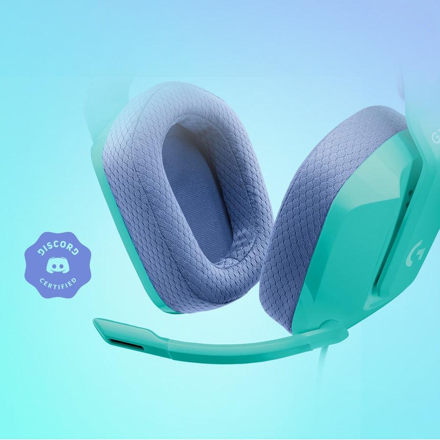 Logitech G G335 Headset Wired Head-Band Gaming Mint Colour