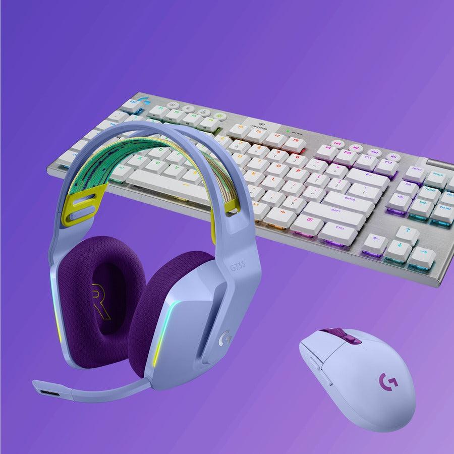 Logitech G G733 Wireless Headset Head-Band Gaming Bluetooth Lilac