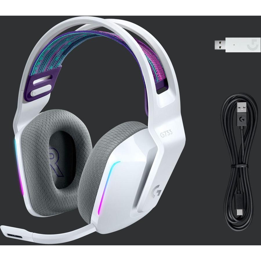 Logitech G G733 Wireless Headset Head-Band Gaming White