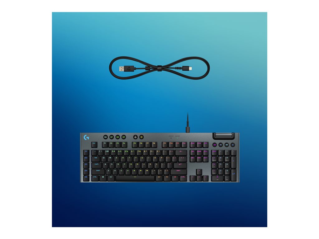 Logitech G G915 X - Keyboard - backlit - USB - QWERTY - English - black 920-012950