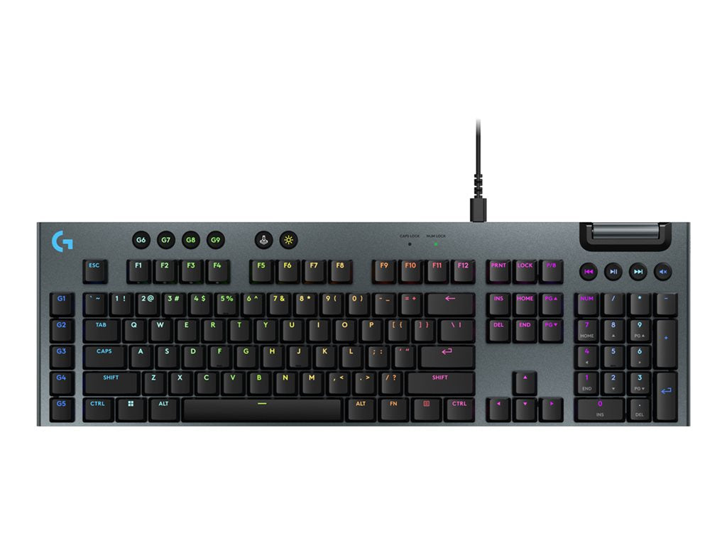 Logitech G G915 X - Keyboard - backlit - USB - QWERTY - English - black 920-012950