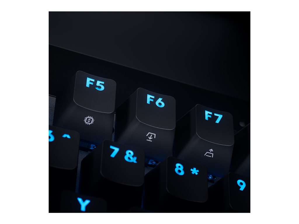 Logitech G PRO X RAPID - Keyboard - gaming - TKL - backlit - USB - QWERTY - English - key switch: Linear - pink