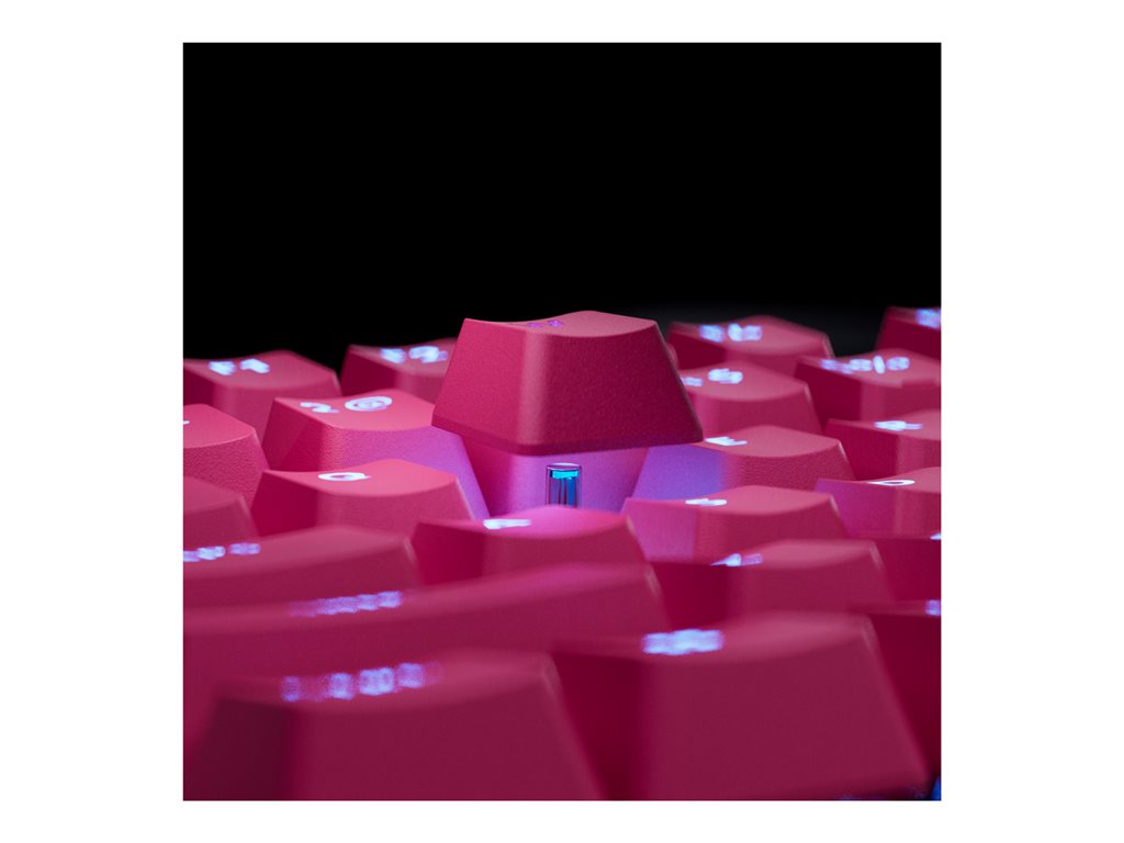 Logitech G PRO X RAPID - Keyboard - gaming - TKL - backlit - USB - QWERTY - English - key switch: Linear - pink