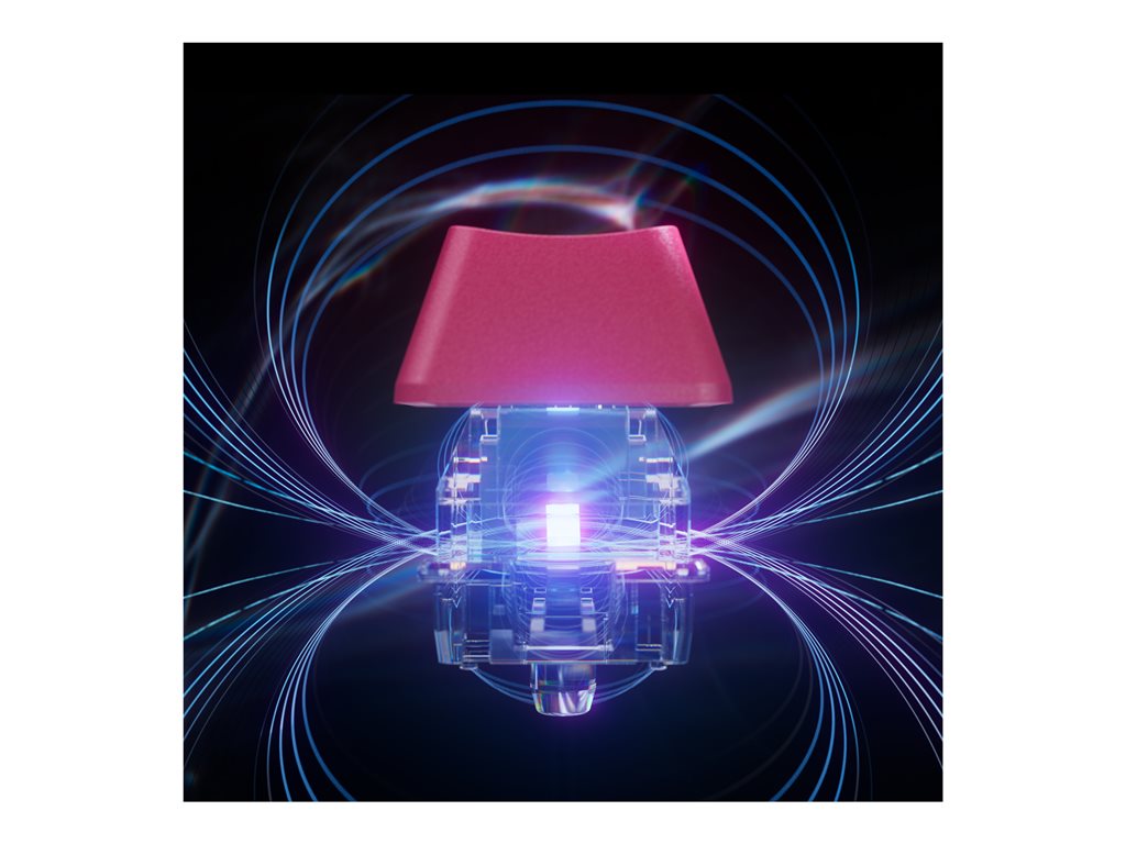 Logitech G PRO X RAPID - Keyboard - gaming - TKL - backlit - USB - QWERTY - English - key switch: Linear - pink