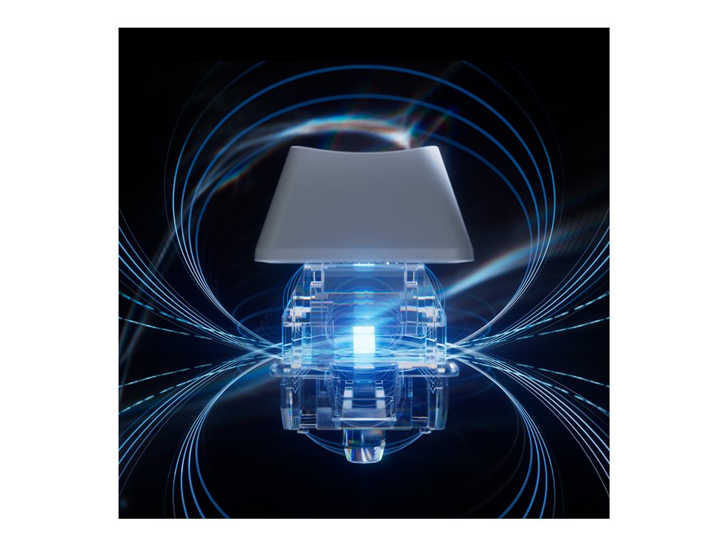 Logitech G PRO X RAPID - Keyboard - gaming - TKL - backlit - USB - QWERTY - English - key switch: Linear - white