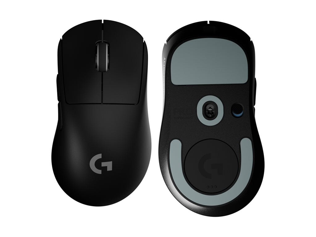 Logitech G PRO X SUPERLIGHT 2 DEX - Mouse - gaming - ergonomic - right-handed - optical - 5 buttons - wireless, wired - 2.4 GHz, 910-007328
