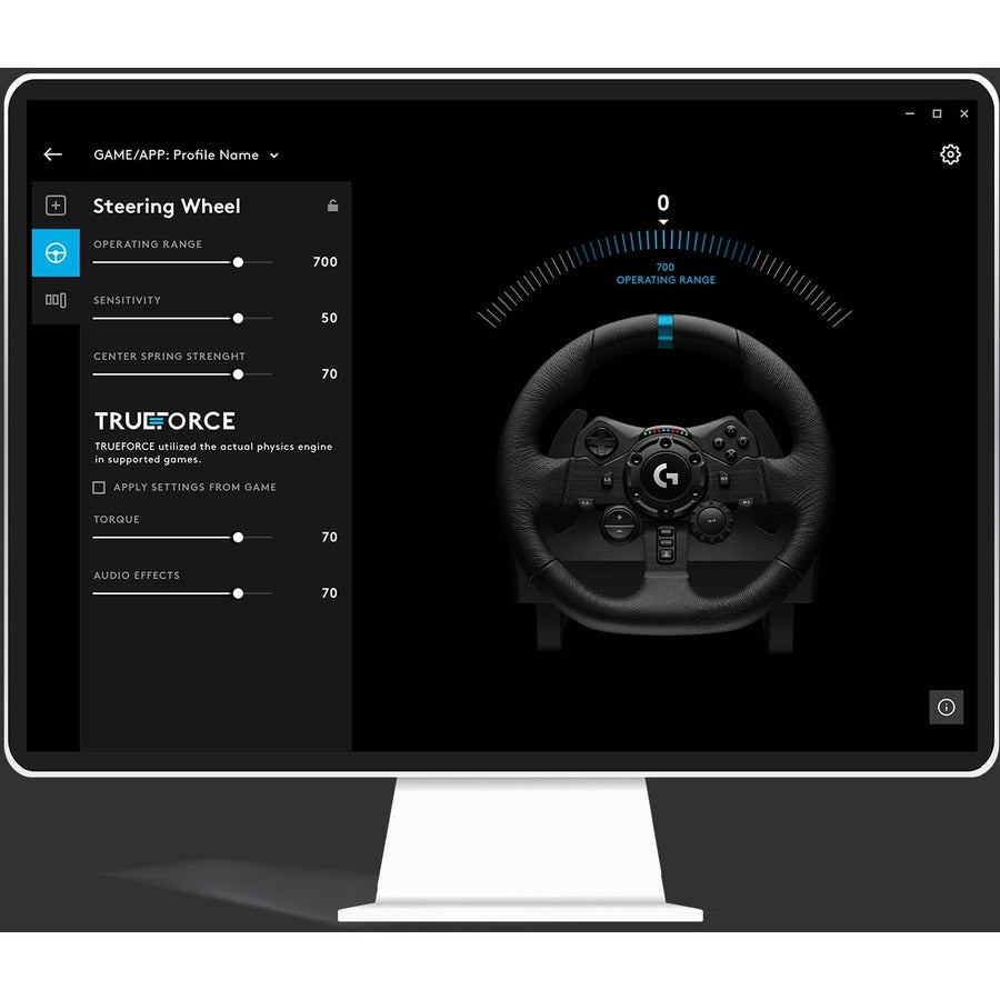 Logitech G923 Gaming Pedal/Steering Wheel