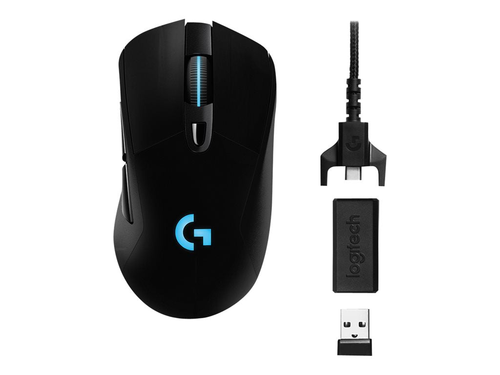 Logitech Gaming Mouse G703 - Mouse - optical - wireless - black