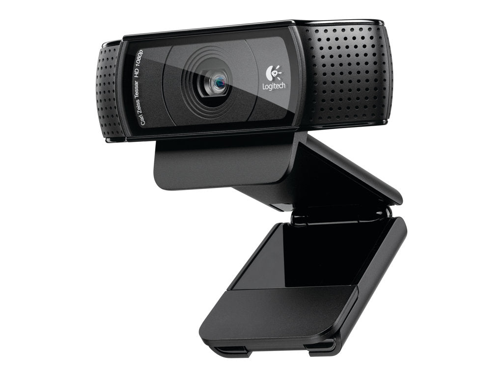 Logitech HD Pro Webcam C920 - Webcam - color - 1920 x 1080 - audio - USB 2.0 - H.264