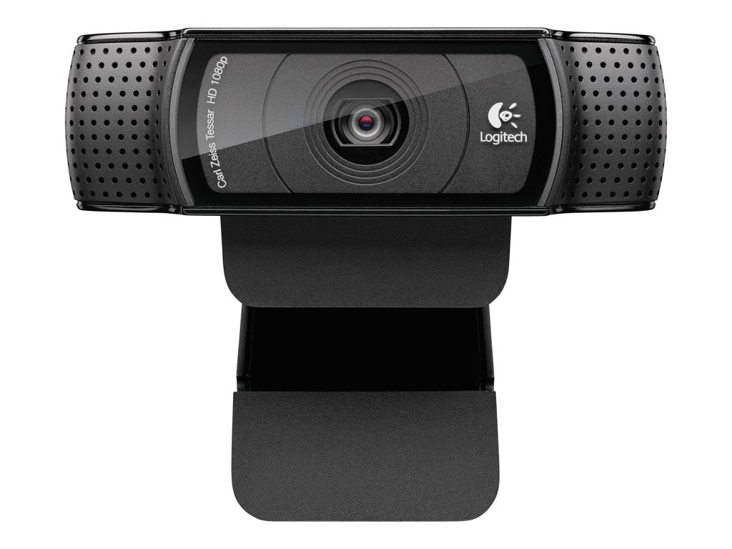 Logitech HD Pro Webcam C920 - Webcam - color - 1920 x 1080 - audio - USB 2.0 - H.264
