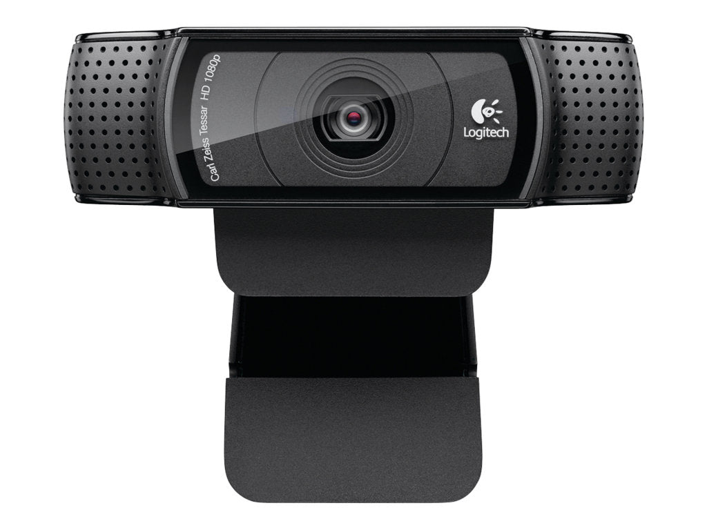 Logitech HD Pro Webcam C920 - Webcam - color - 1920 x 1080 - audio - USB 2.0 - H.264