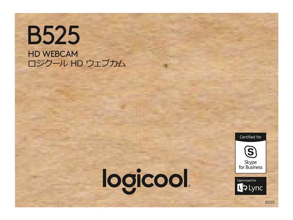 Logitech HD Webcam B525 - Webcam - color - 1280 x 720 - audio - USB 2.0