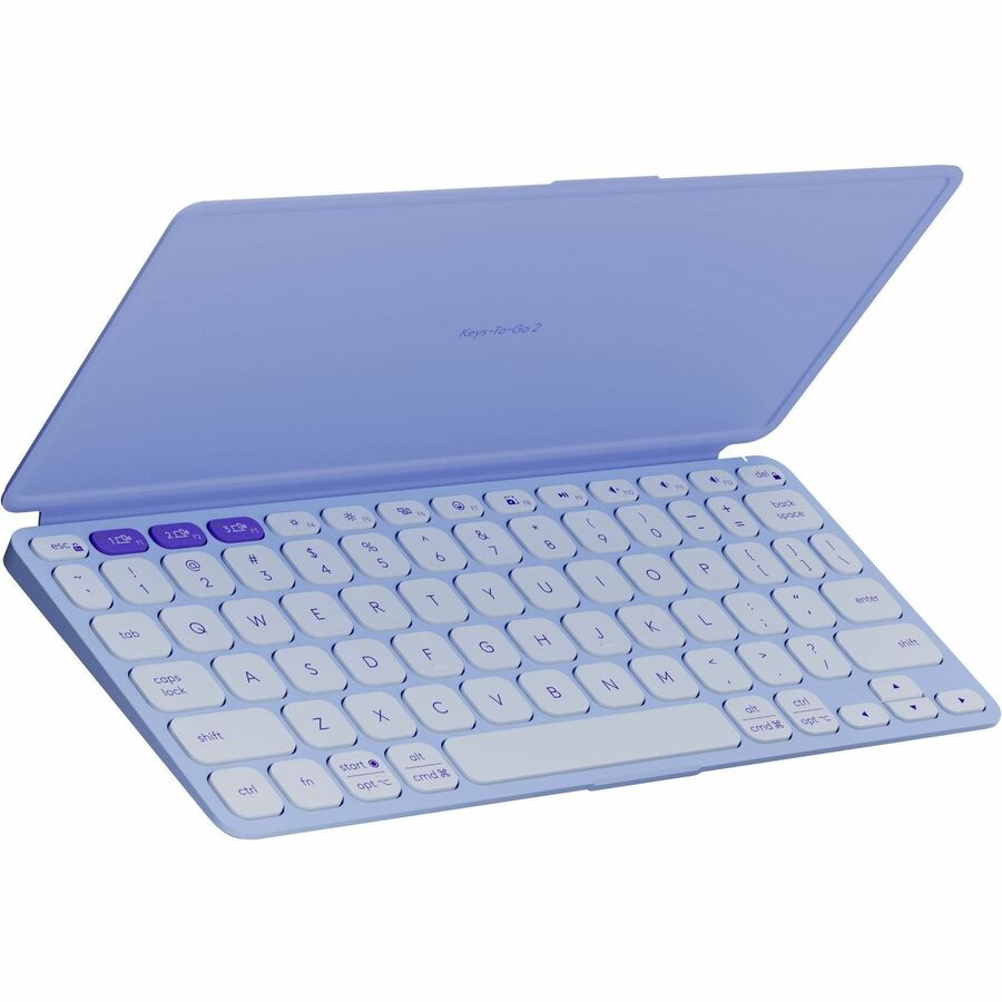 Logitech Keys-To-Go 2 Portable Bluetooth Keyboard for Tablet With Built-in Cover, Slim and 920-012920