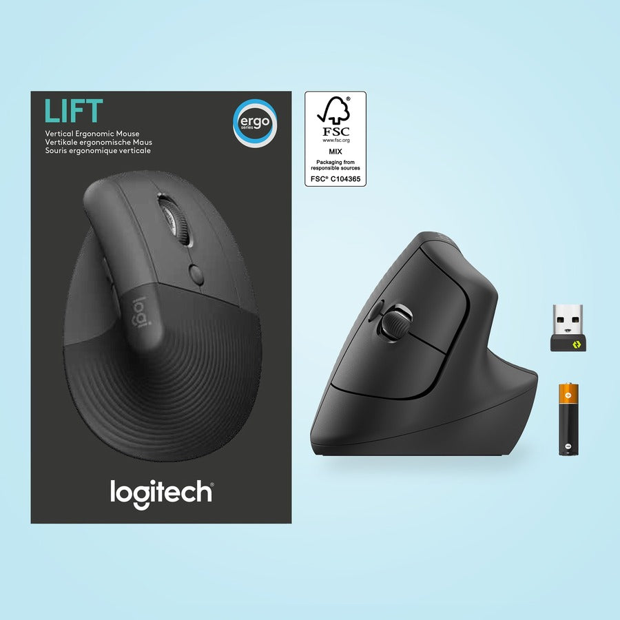 Logitech Lift Vertical Ergonomic Mouse